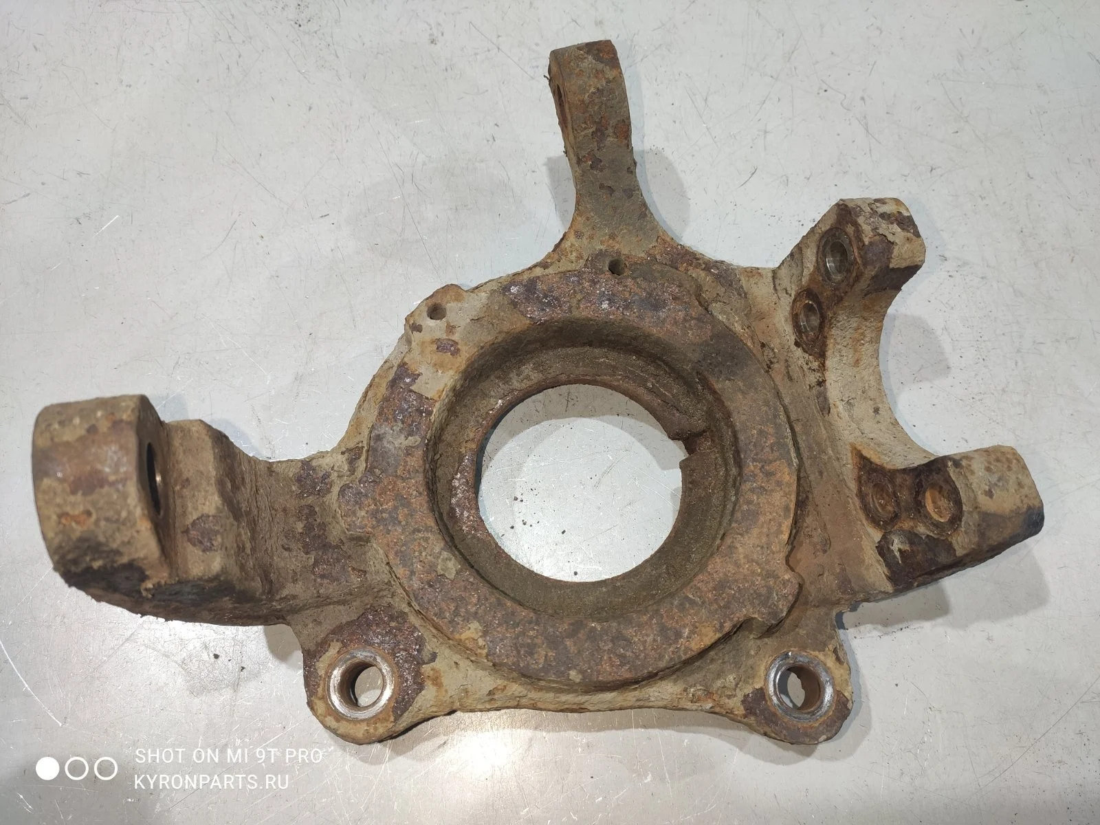 Цапфа (кулак поворотный) SsangYong Rexton 2009 Y250