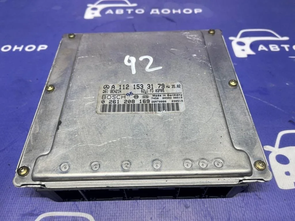 блок управления двс MERCEDES-BENZ E-Class W211 M211E32