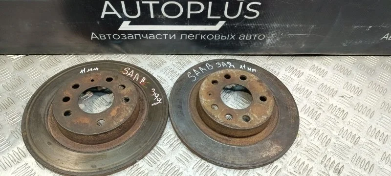 Тормозные диски Saab 9-3. 12762291 B207L, заднее