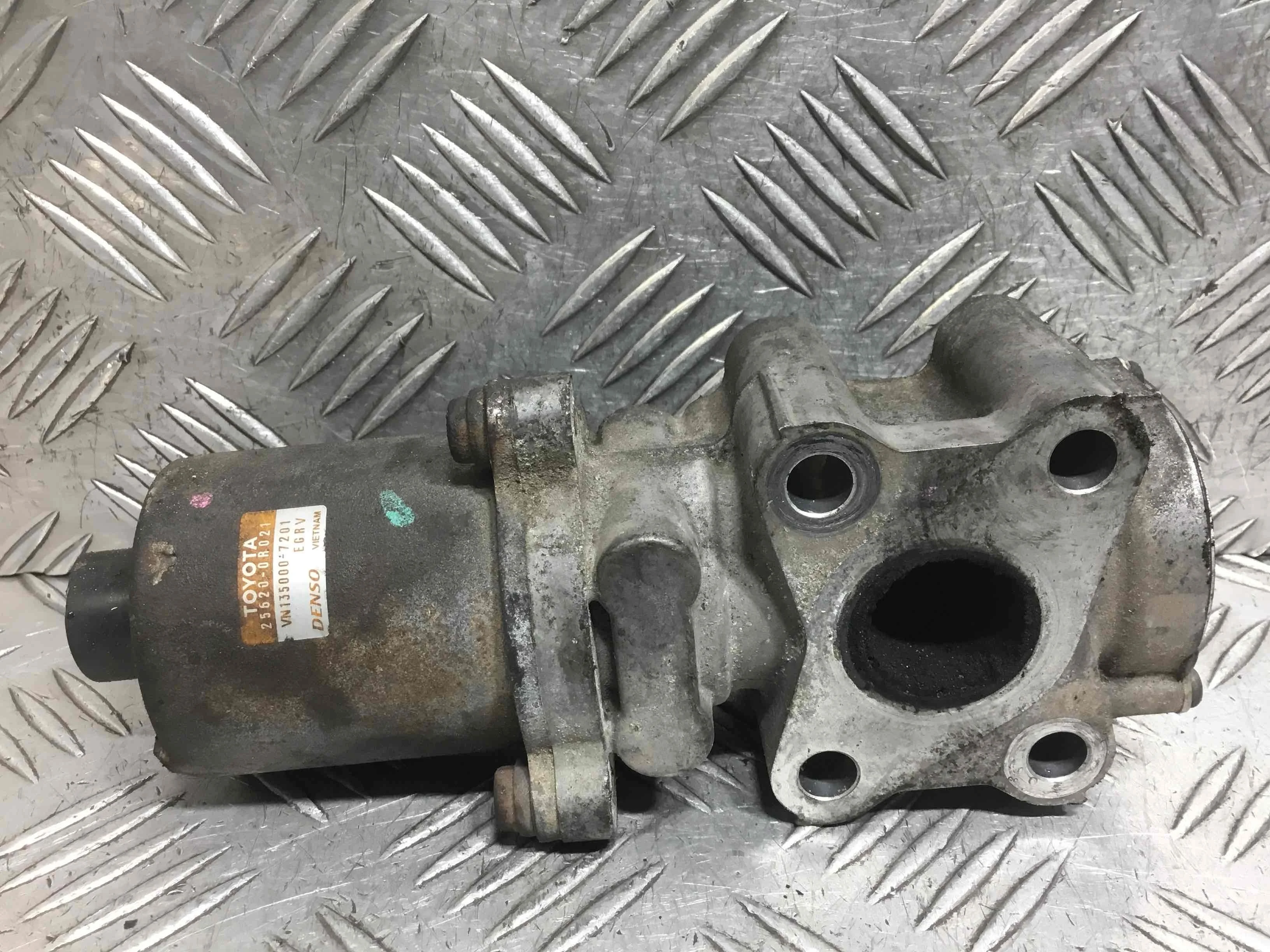 Клапан EGR Toyota Avensis 2 поколение [рестайлинг] 2006 - 2009 дизель 2.0 D Механика Седан