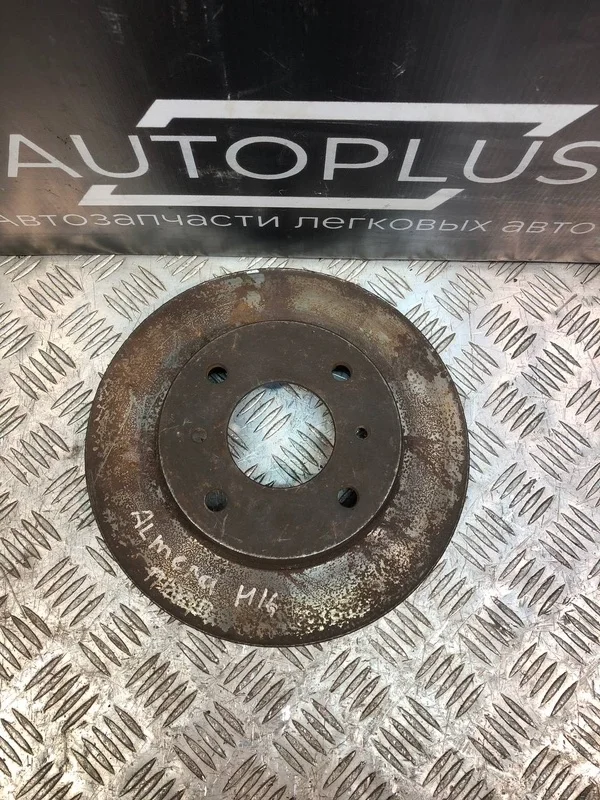 Диск тормозной Nissan Almera N16 2004 402062F501 СЕДАН 1.5 QG15, передний