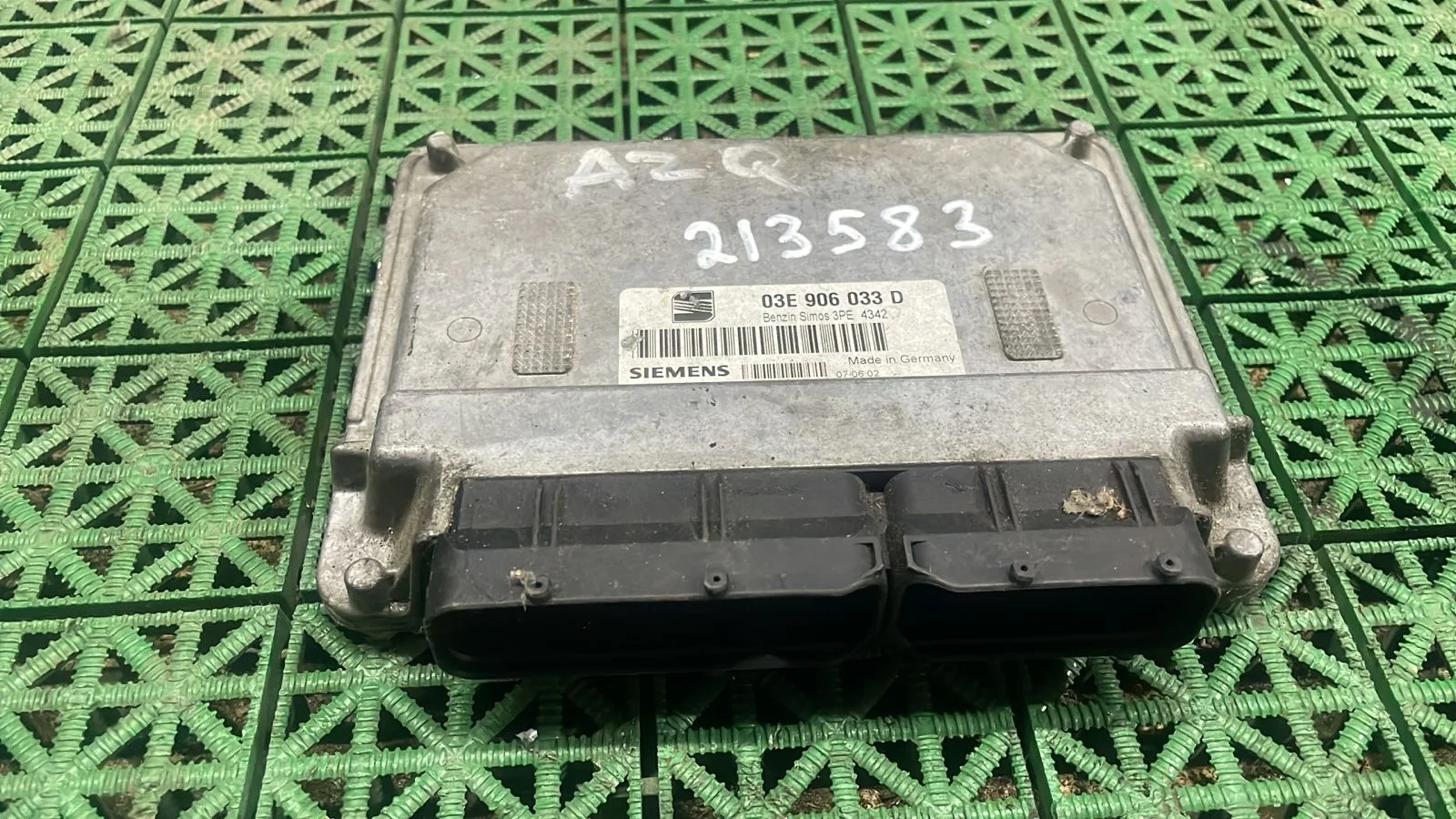 Блок управления двигателя ДВС ЭБУ SKODA FABIA 1.2 BZG 2007- Б/У FABIA 2(2007-2015);RAPID(2013-