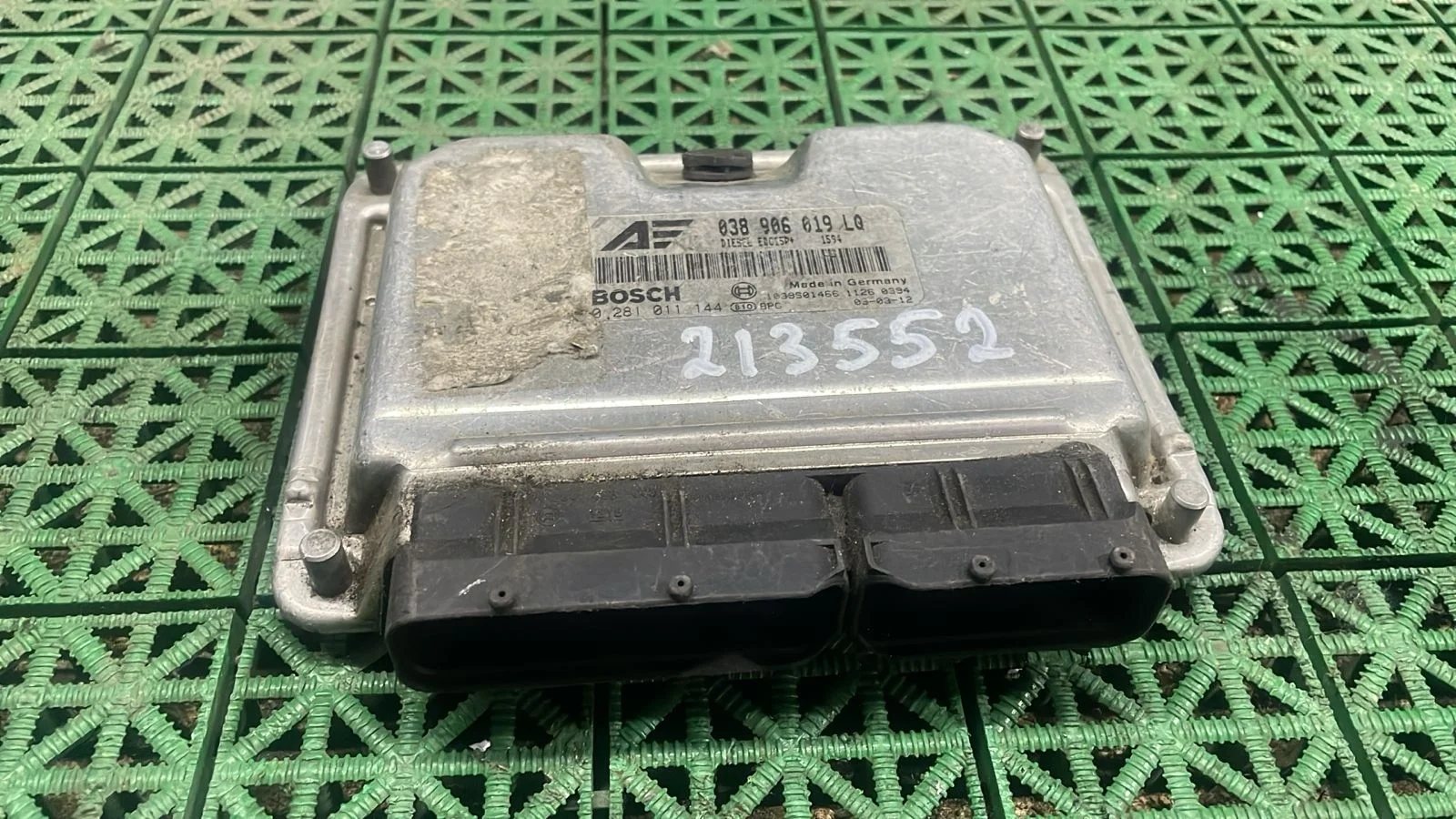 Блок управления двигателя ДВС ЭБУ VOLKSWAGEN SHARAN 2001- Б/У SHARAN(2001-2010)