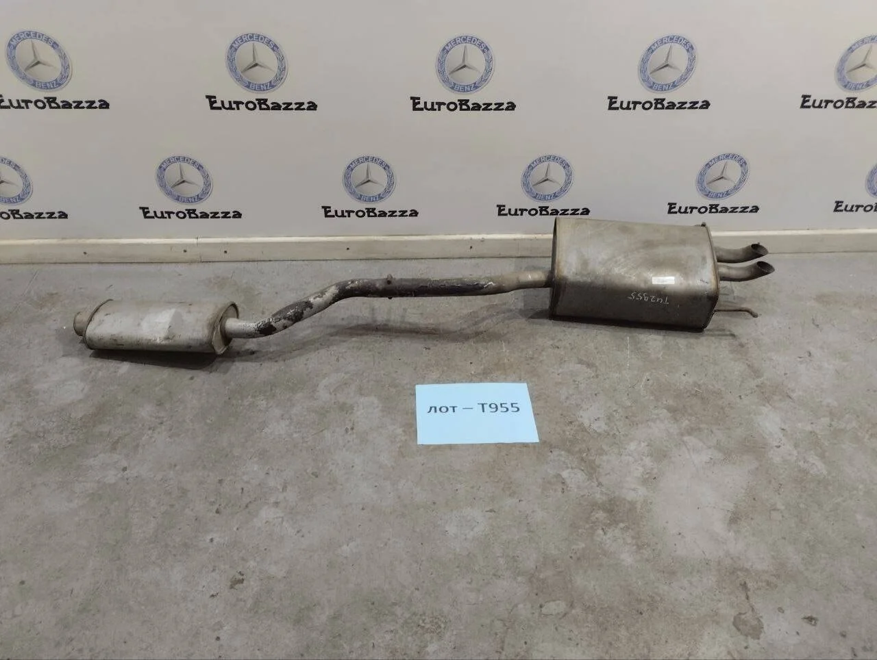 Глушитель Mercedes W203 Wagon