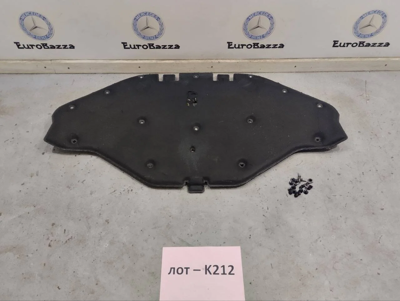 Шумоизоляция капота Mercedes W166