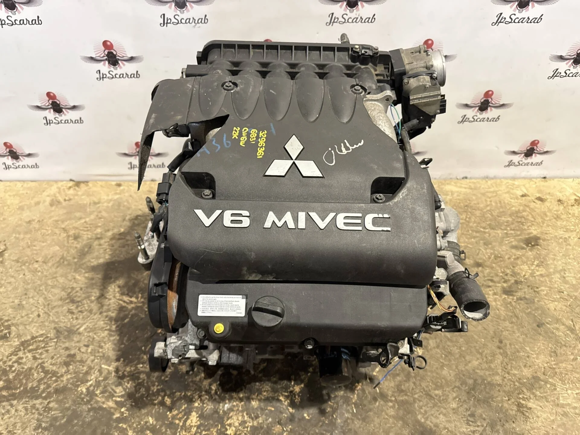 Двигатель Mitsubishi Outlander XL CW6W 6B31