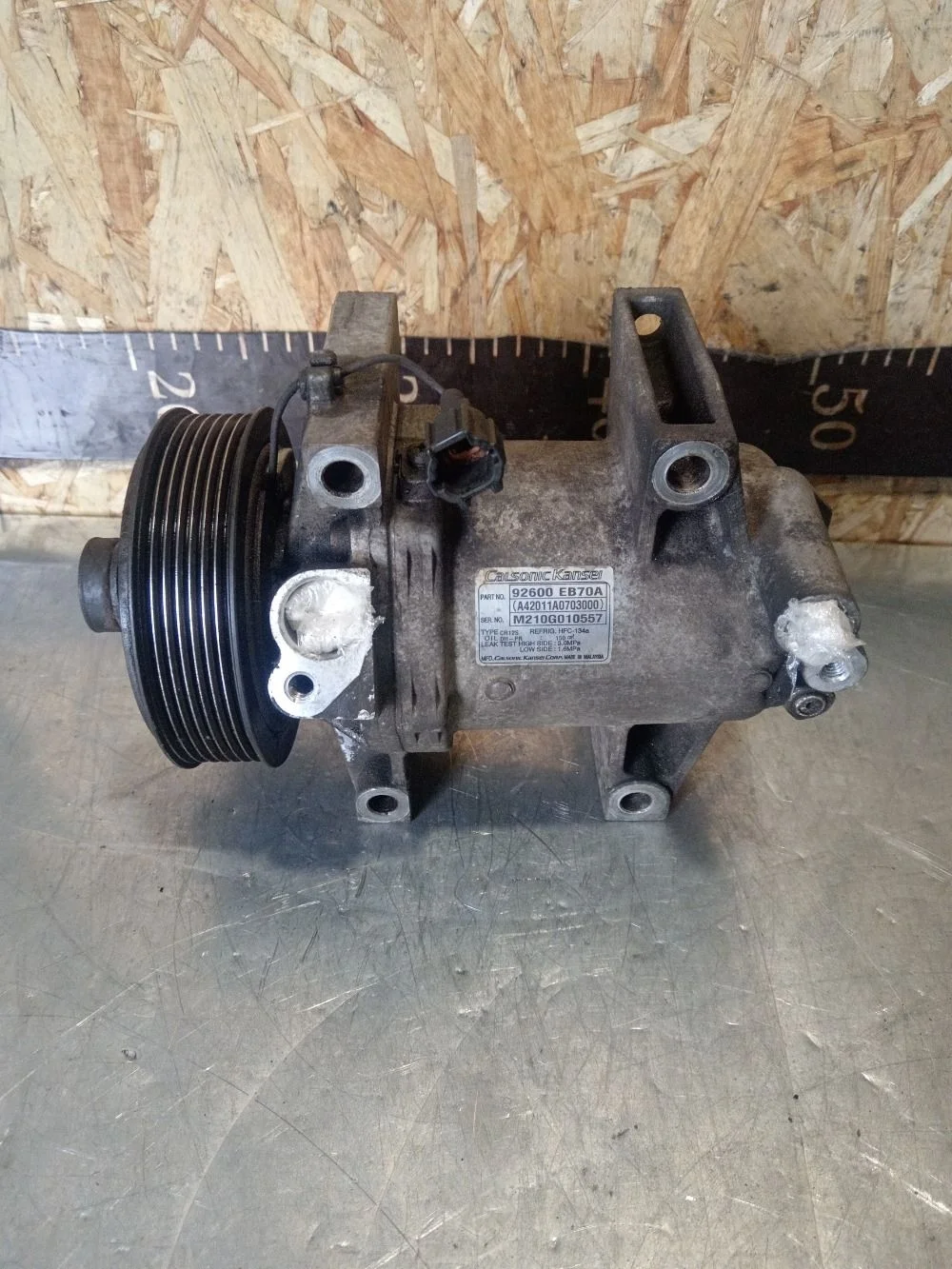 Компрессор кондиционера Nissan Navara D40 рестайлинг (2010—2015) 2010 KAP