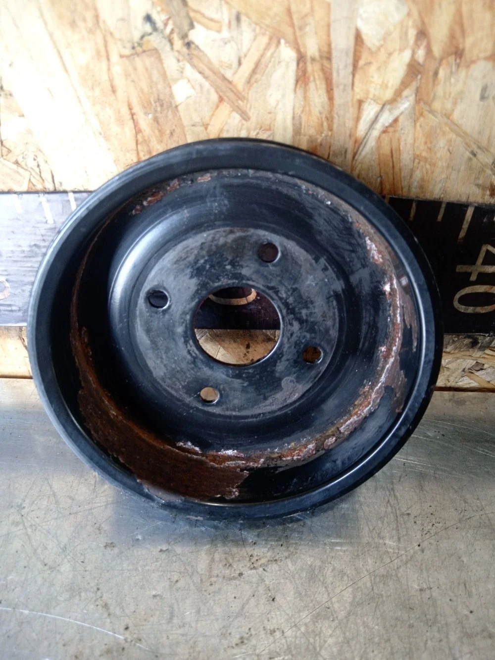 Шкив водяного насоса (помпы) Nissan Navara D40 рестайлинг (2010—2015) 2010 KAP