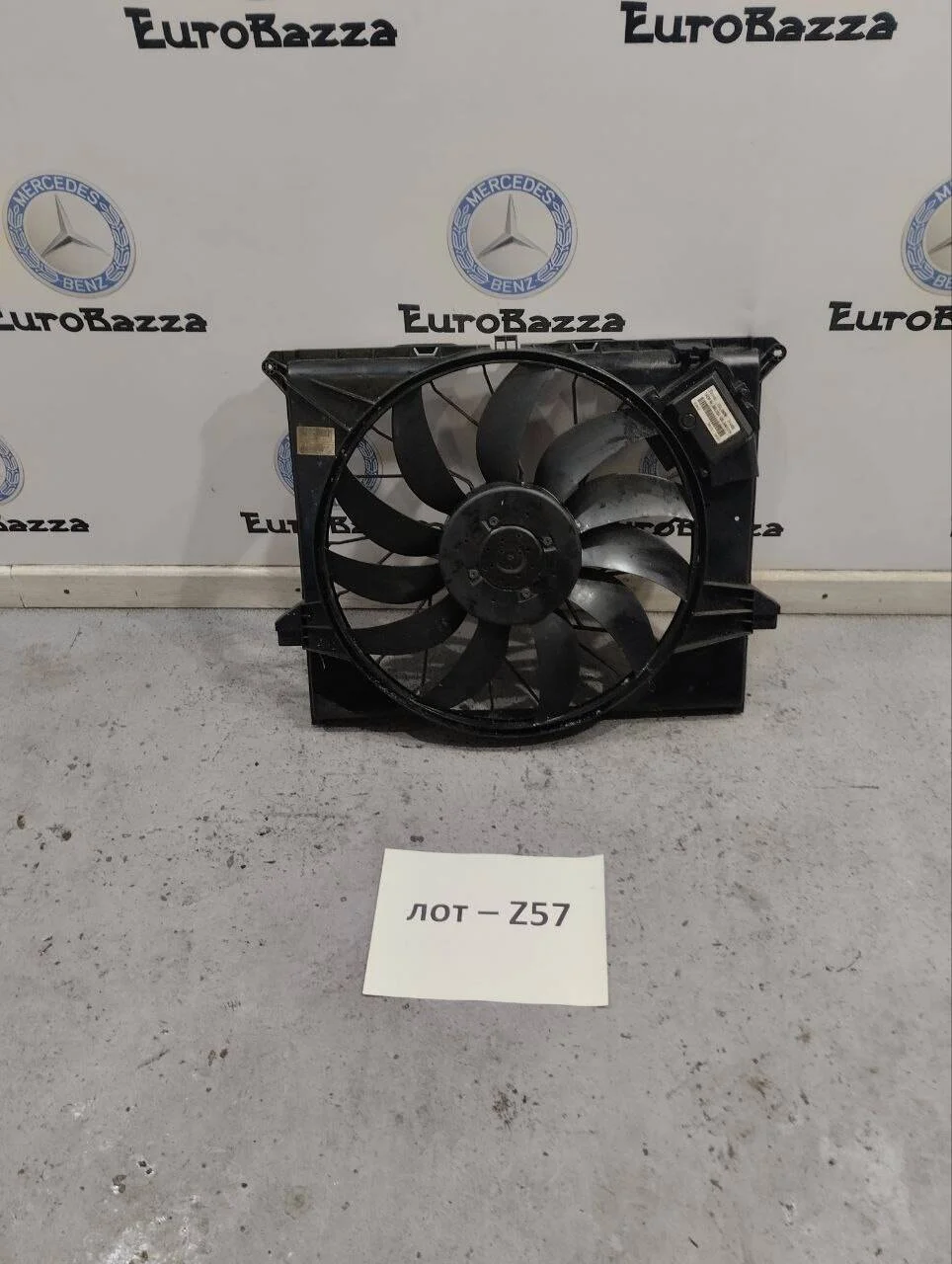Вентилятор основного радиатора Mercedes X164