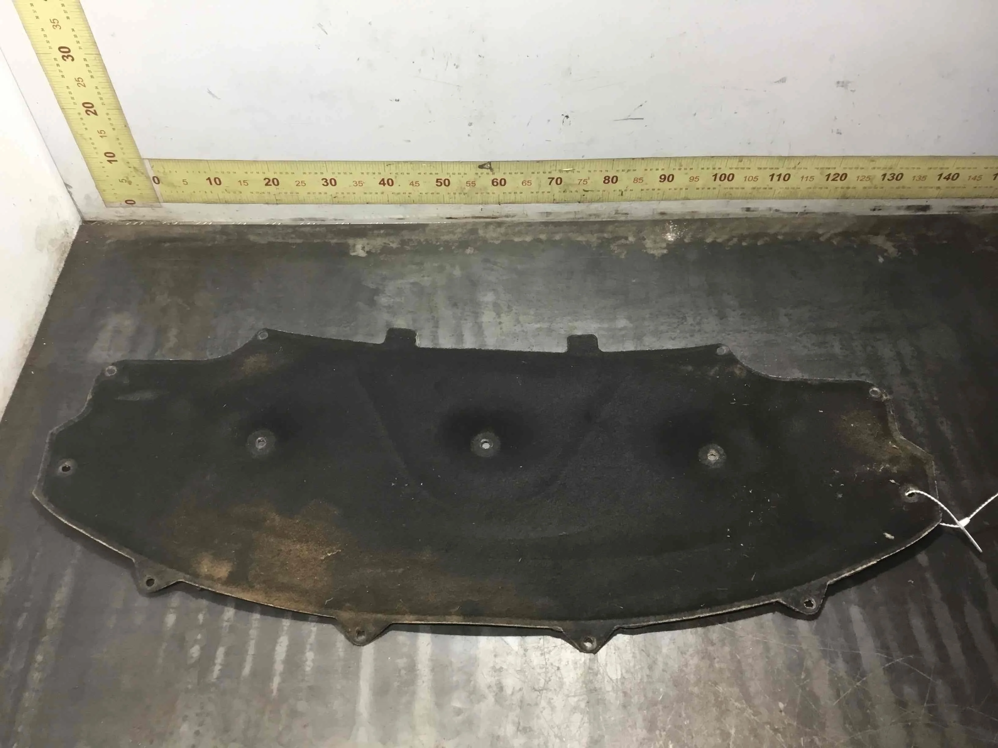 Шумоизоляция капота Mercedes ML W164 (2005-2008) дизель 3.0 CDI Автомат