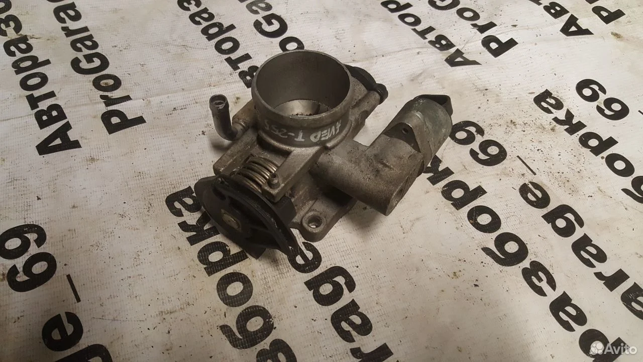Дроссельная заслонка chevrolet aveo t255 250 1.2