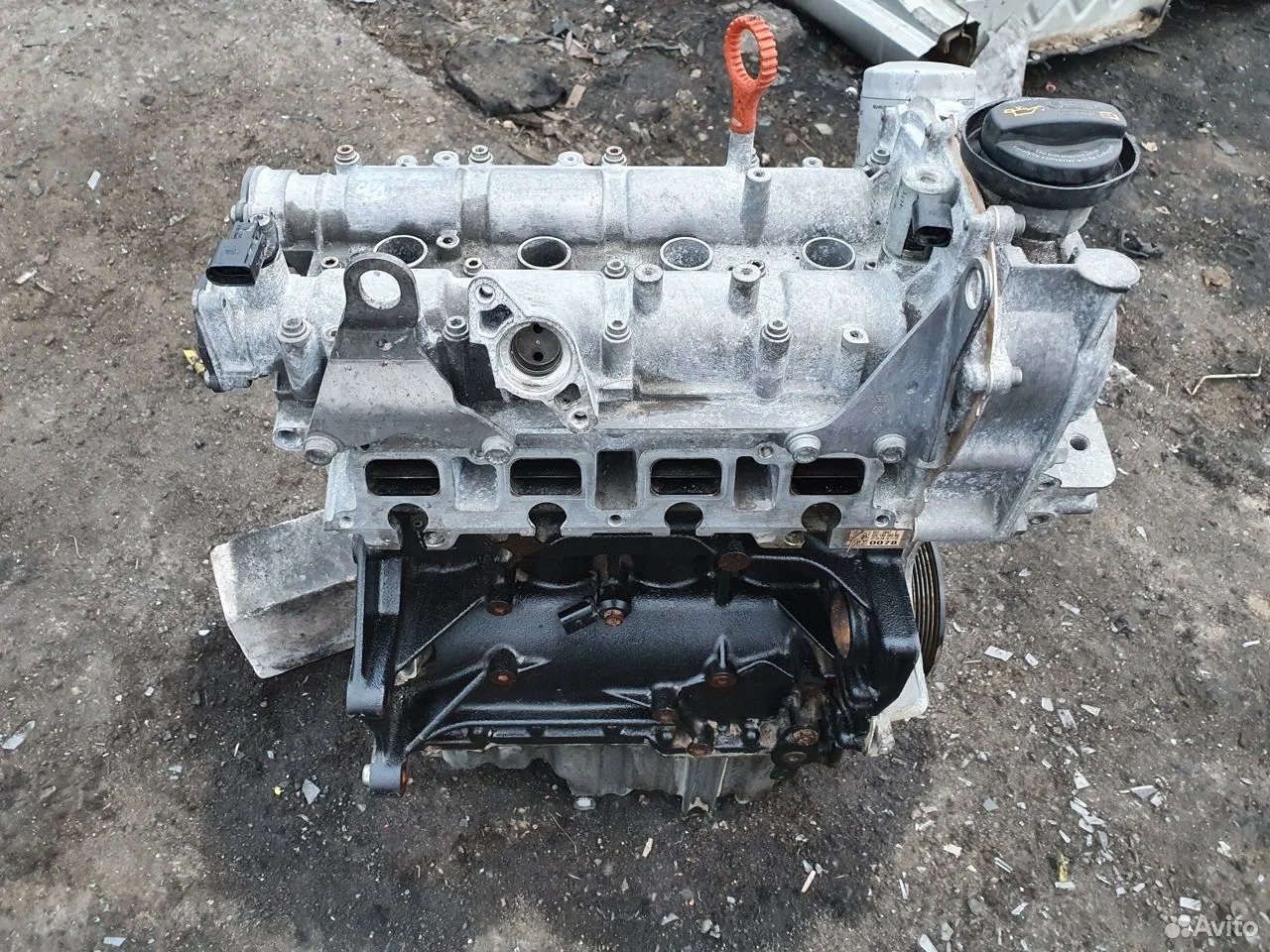 Двигатель vw audi skoda 1.4 tsi cax caxa 122лс vag