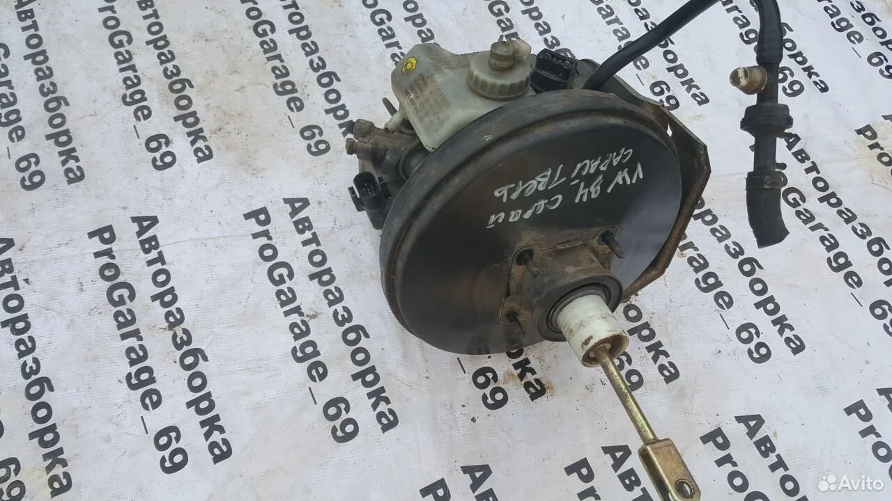 Вакуумный усилитель vw passat b4 пассат б блок abs