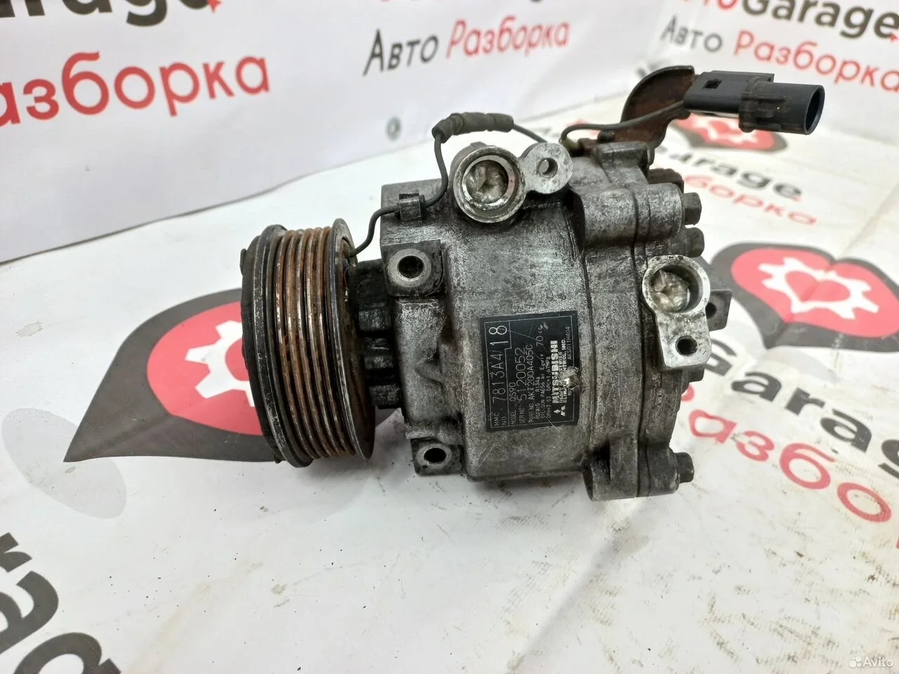 Компрессор кондиционера outlander xl asx lancer 10