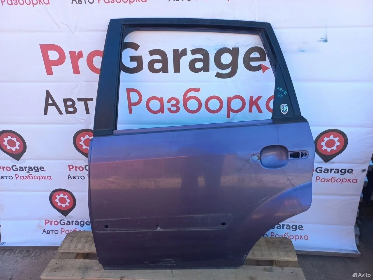 Дверь задняя левая ford fiesta mk5 форд фиеста 5