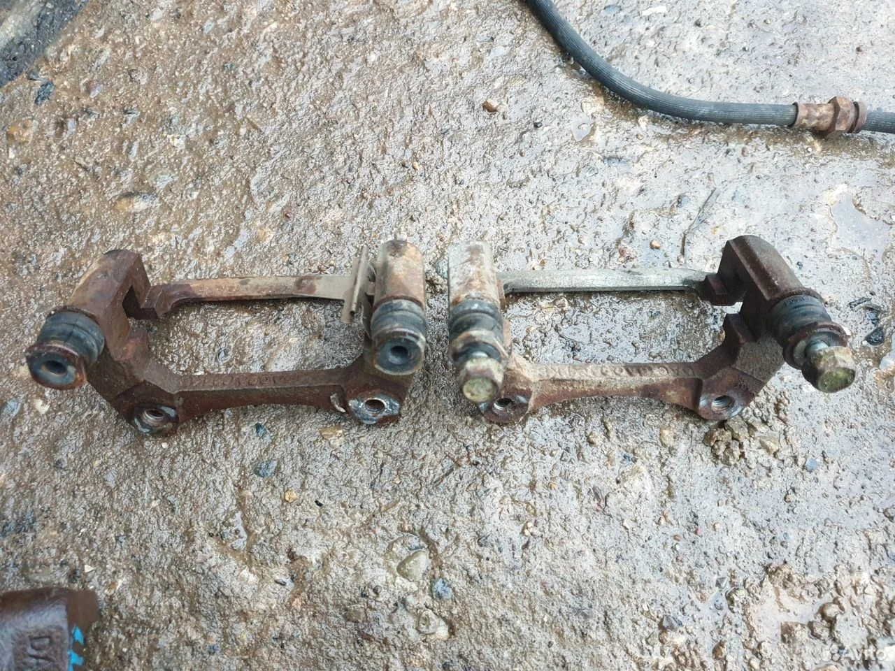 Скоба заднего суппорта chevrolet lacetti лачетти