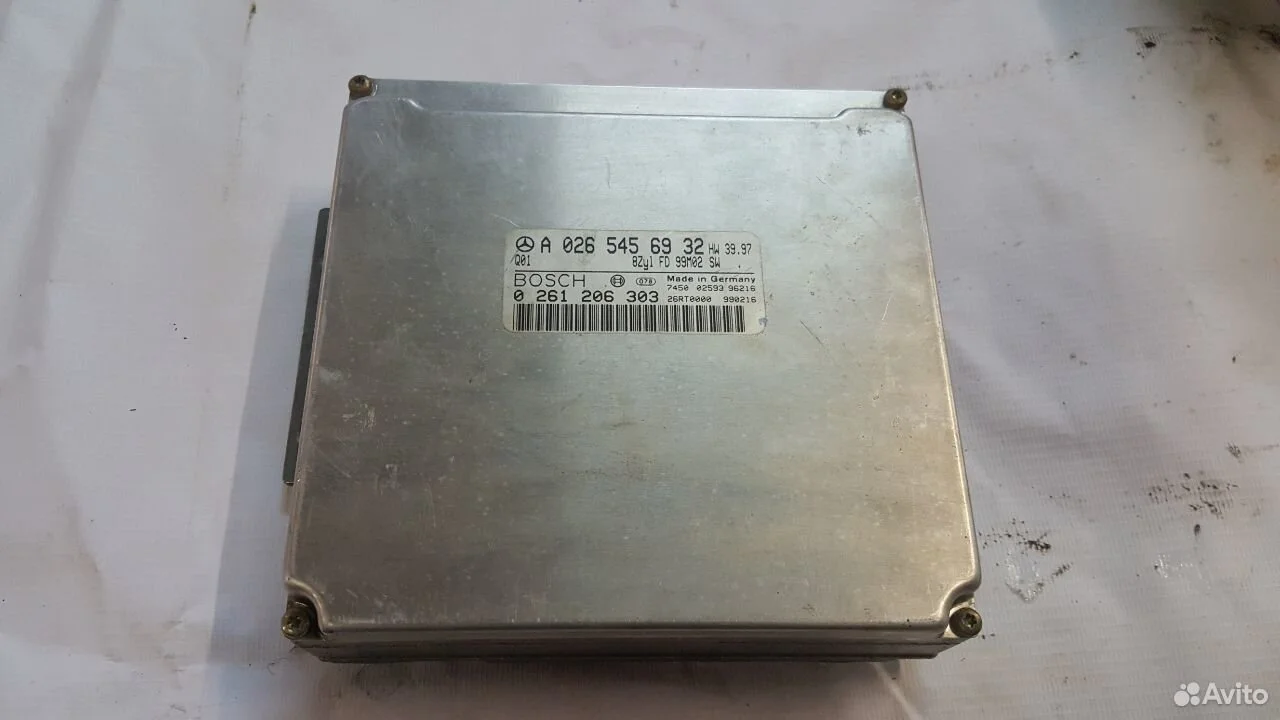 Блок управления двигателем w220 m113 a0265456932