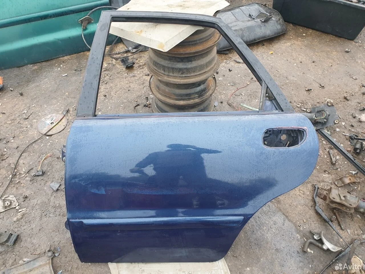 Дверь задняя левая volvo s40 вольво с40 седан