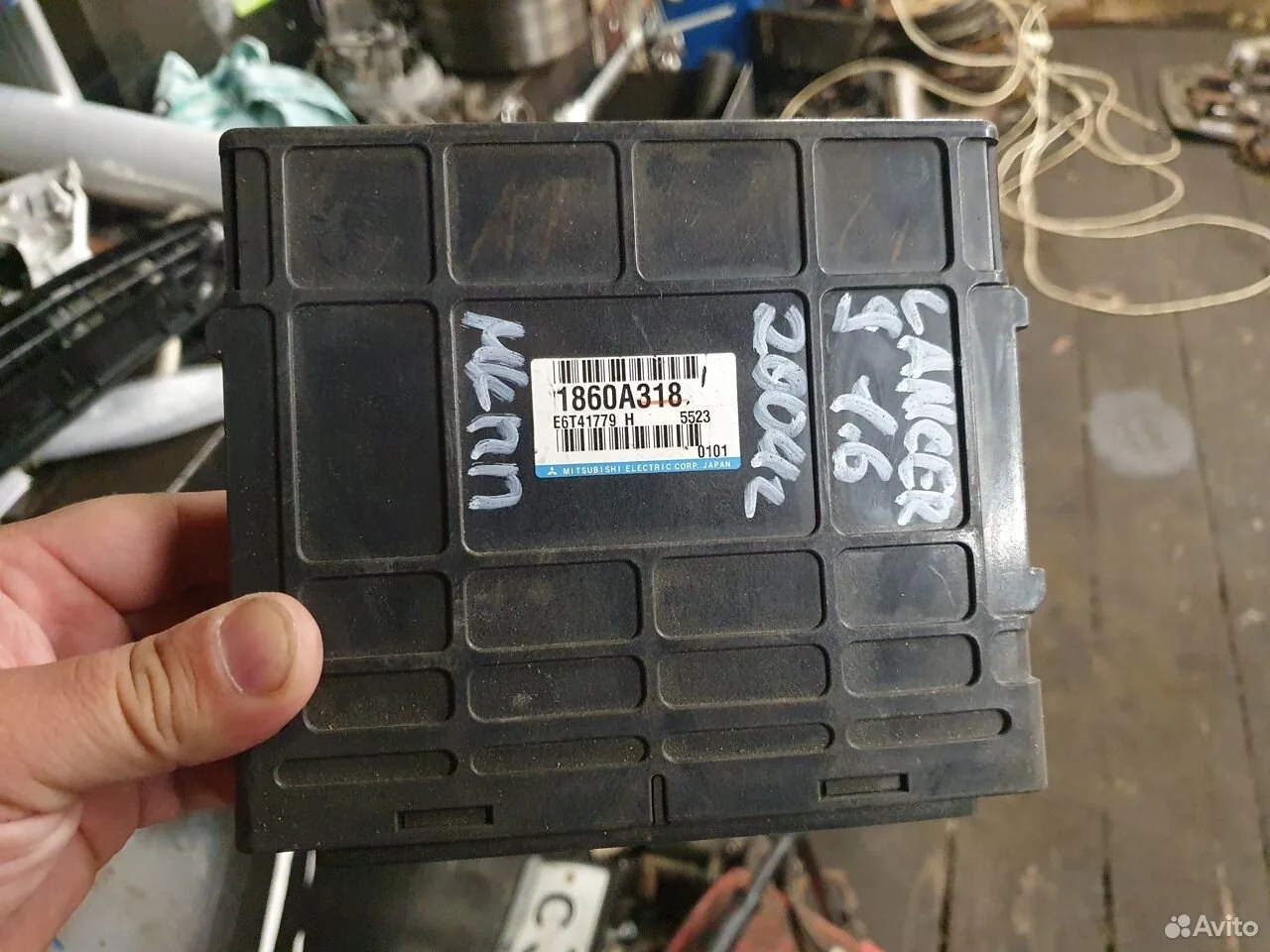 Блок управления двигателем mitsubishi lancer 9 1.6