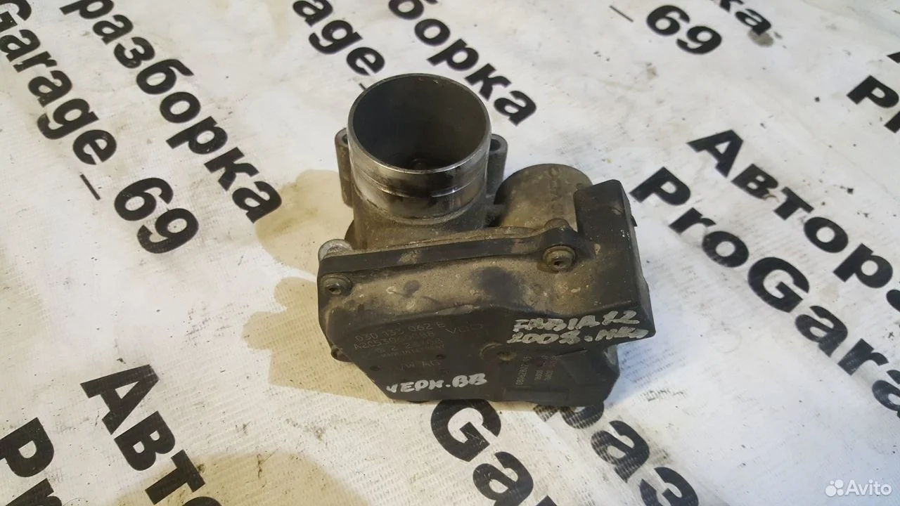 Дроссельная заслонка skoda fabia 1.2 шкода фабиа