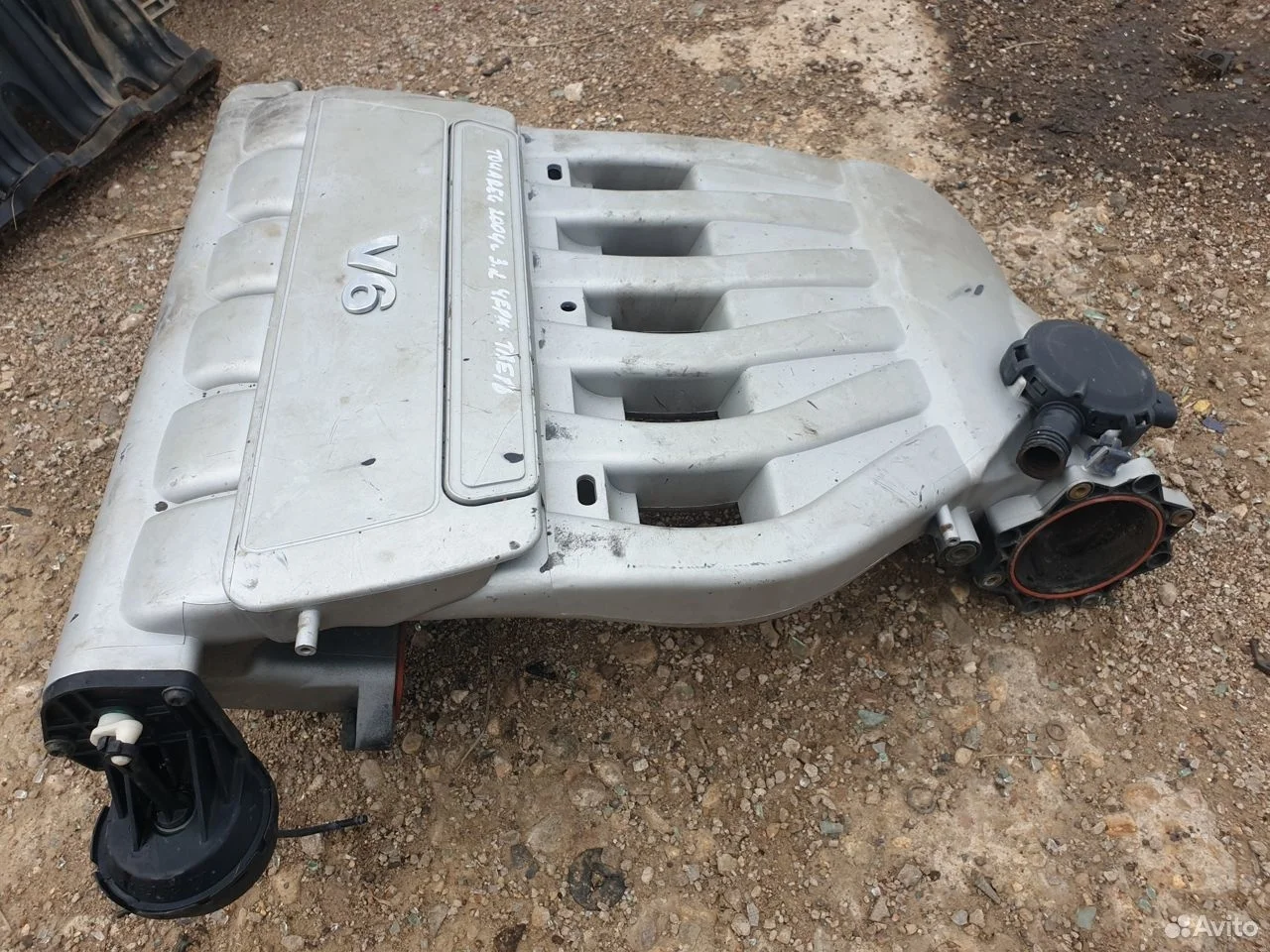 Впускной коллектор 3.2 vr6 azz bmv bkj vw touareg