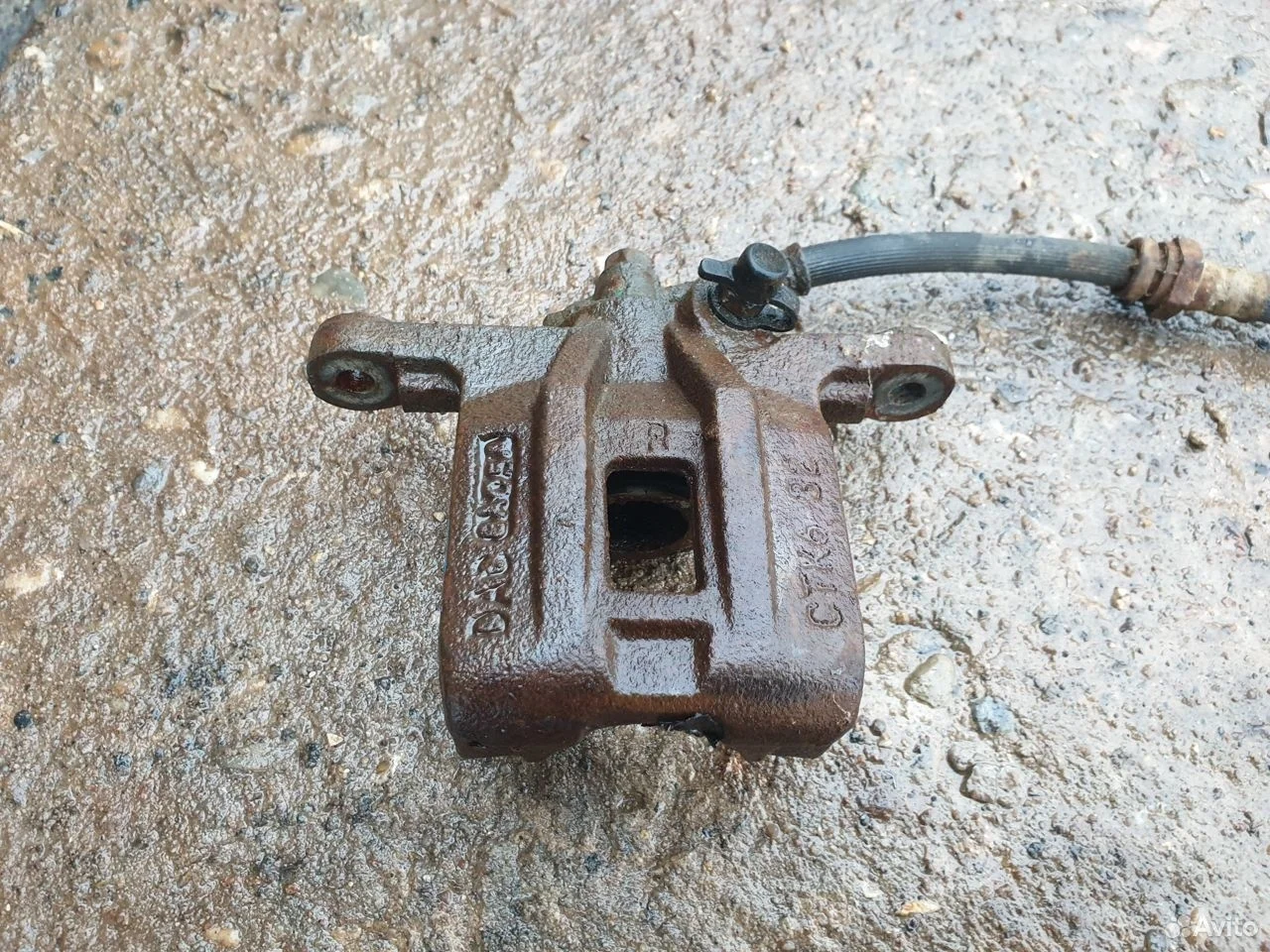 Суппорт тормозной задний правый chevrolet lacetti