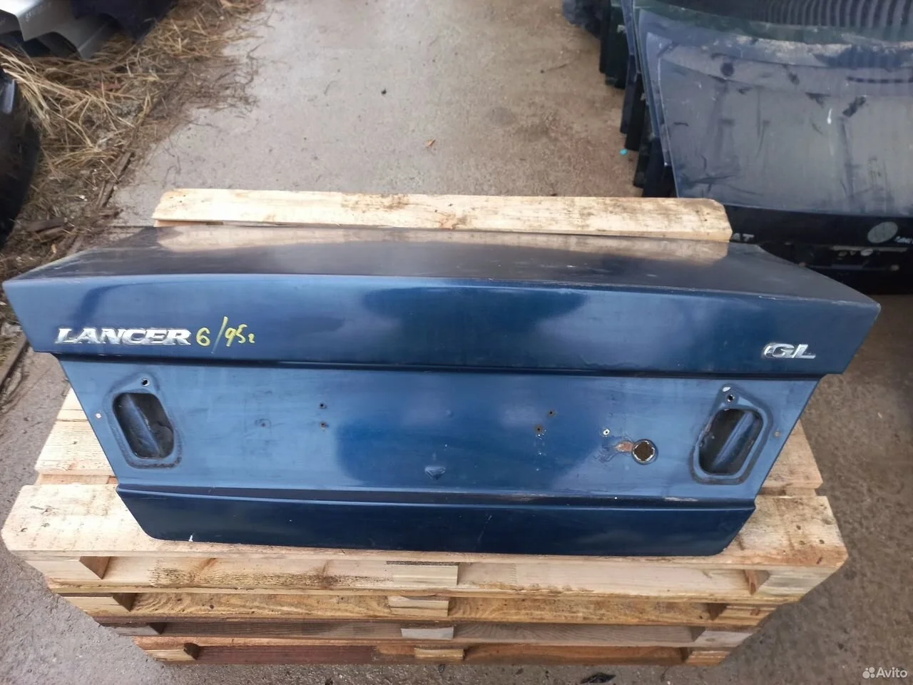 Крышка багажника mitsubishi lancer vii лансер 7