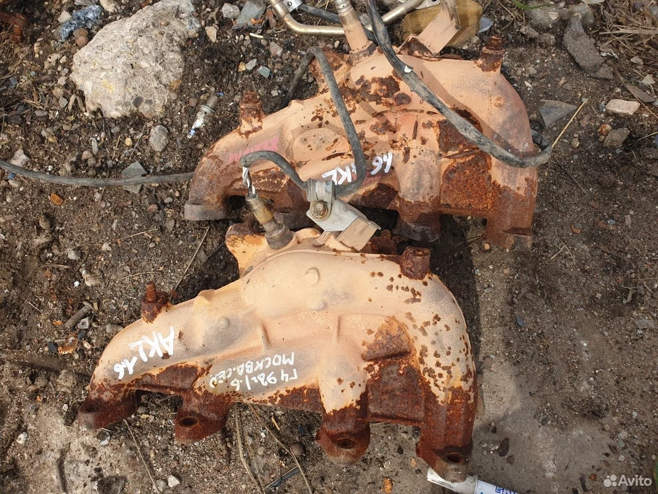 Выпускной коллектор vw golf 4 bora jetta 1.6 akl