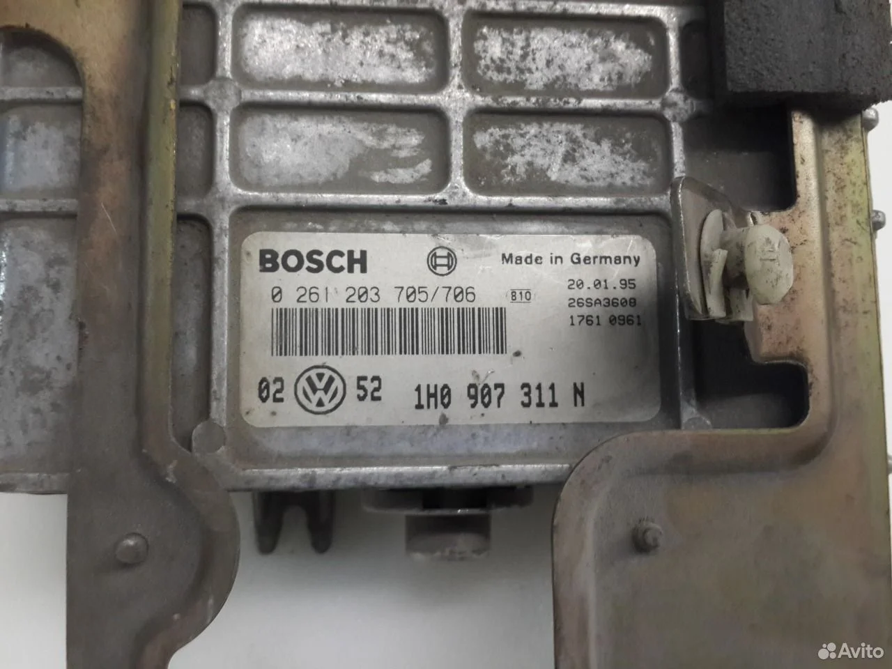 Блок управления двигателем 1h0907311n vw golf 3