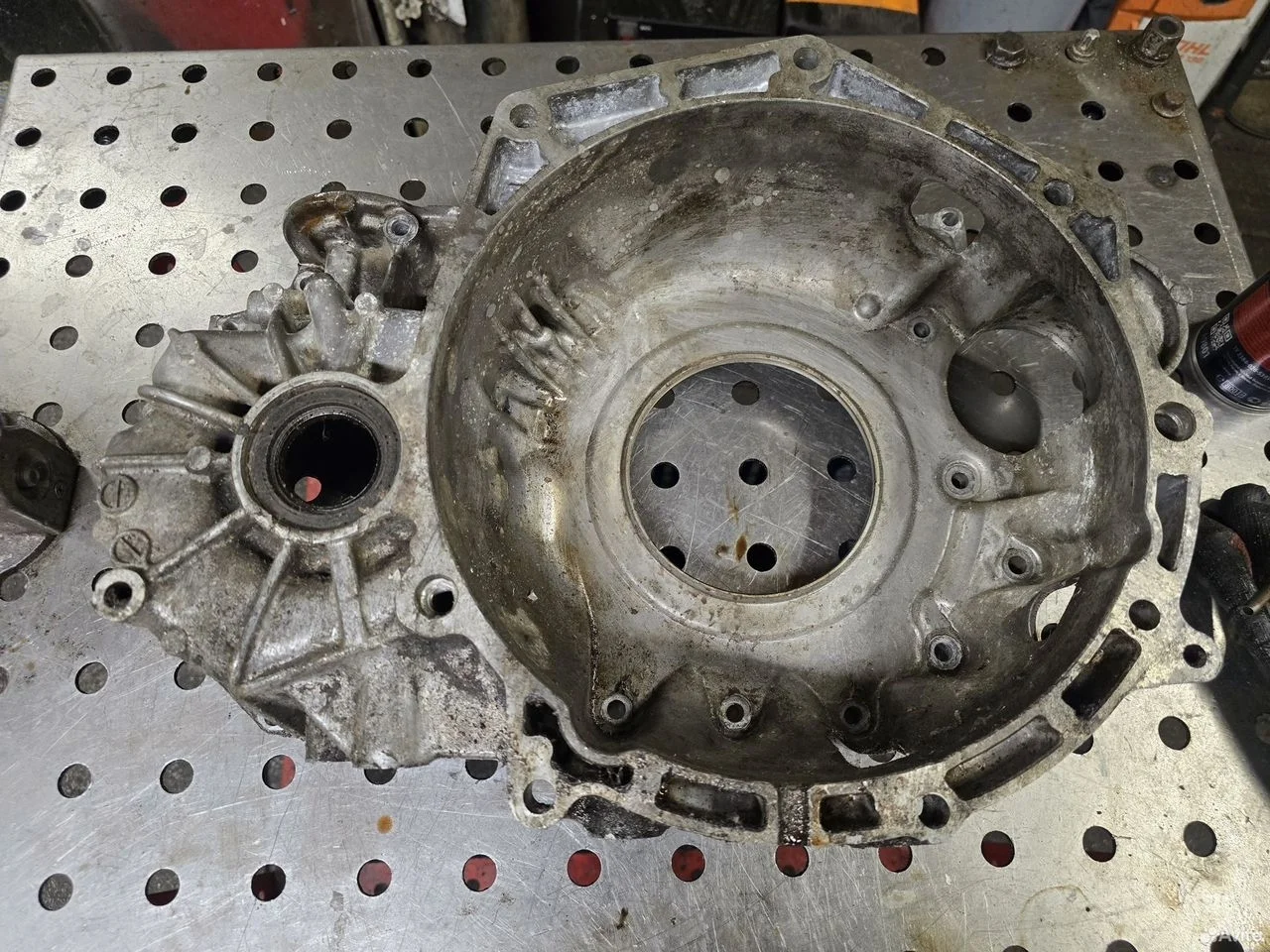 Корпус картер колокол акпп 09g hrm vw passat b6 go