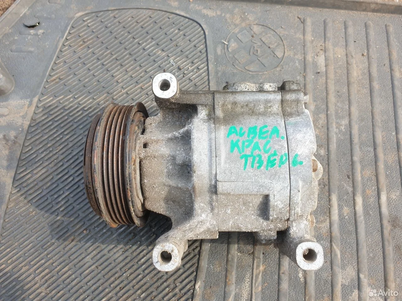 Компрессор кондиционера fiat albea фиат альбеа
