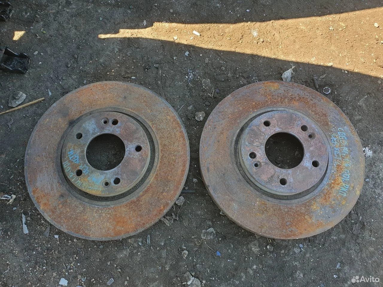 Диски тормозные передние kia ceed 2 jd сиид 300мм