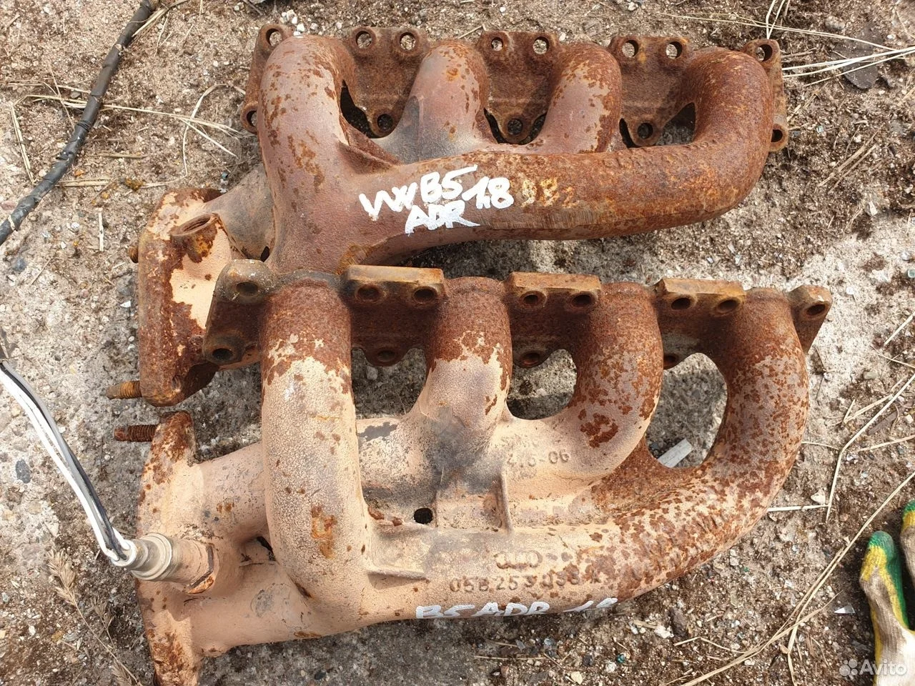 Выпускной коллектор passat b5 audi a4 б5 1.8 adr