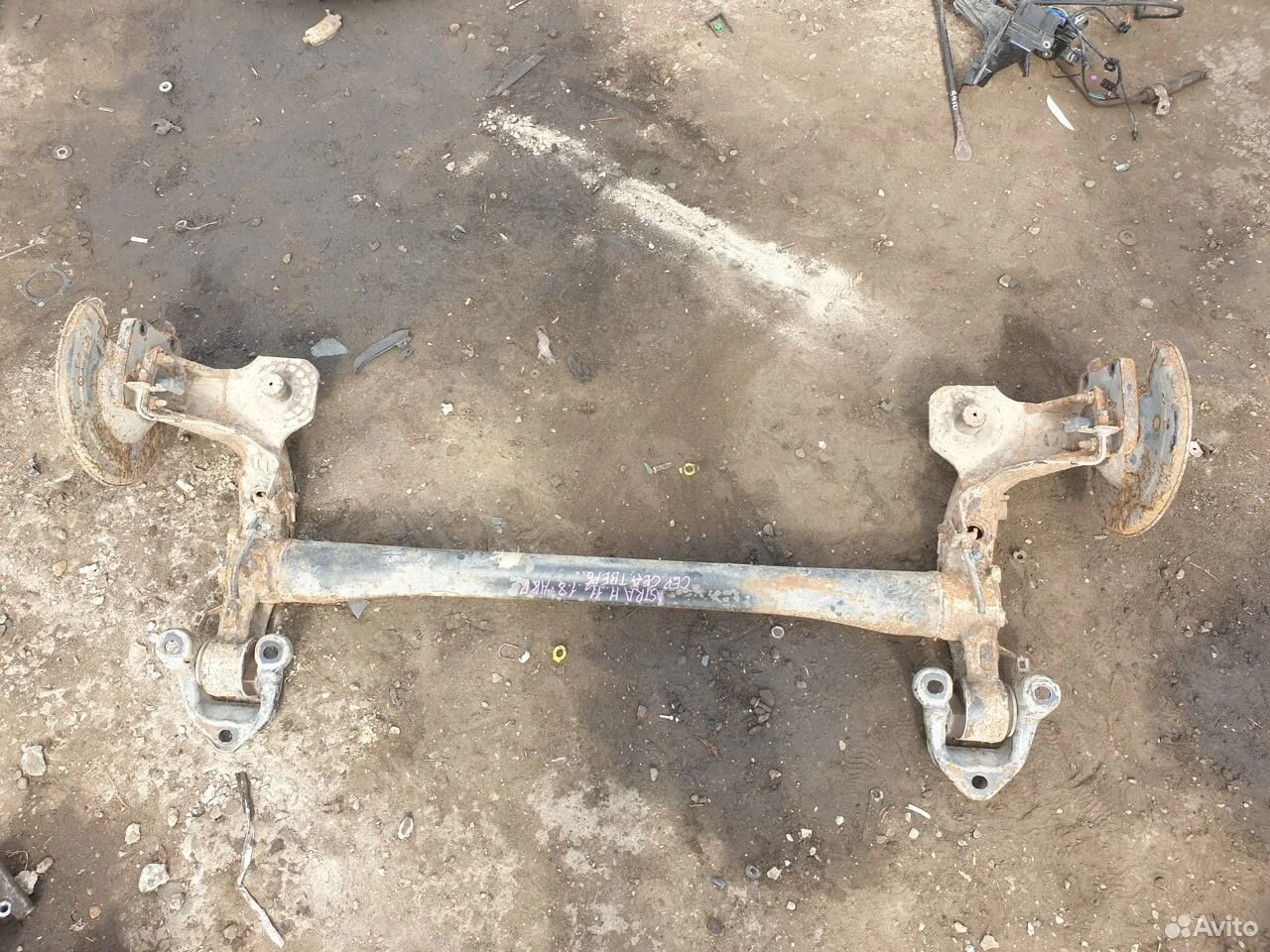 Балка задняя opel astra h famaly астра седан