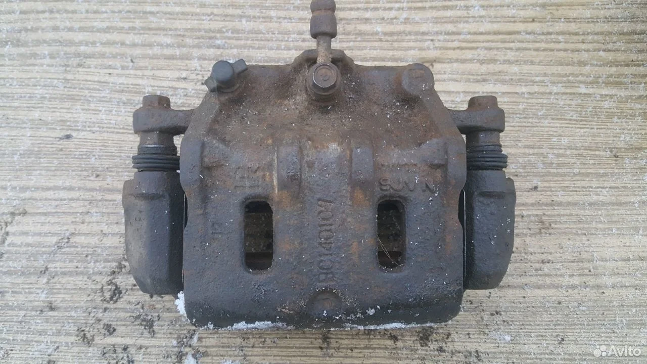 Суппорт тормозной передний правый winstorm antara