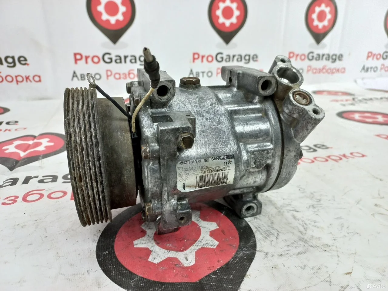 Компрессор кондиционера renault lada 8200603434