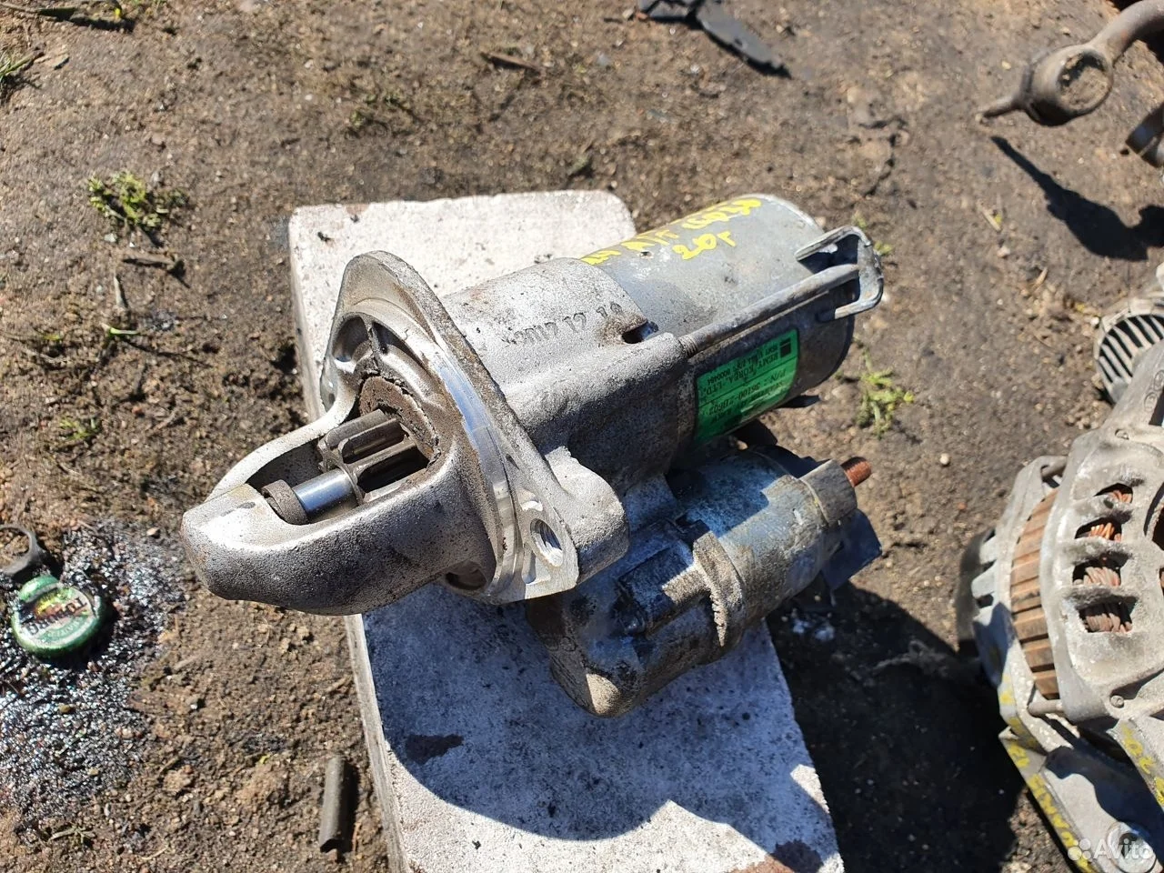 Стартер hyundai solaris kia rio 3 1.4 1.6 g4fa рио