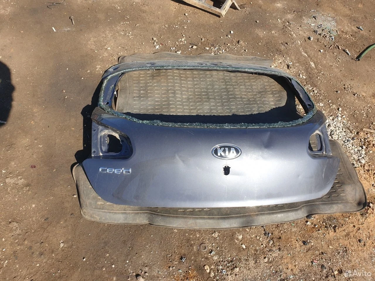 Крышка багажника kia ceed 2 jd киа сиид сид хэтчб