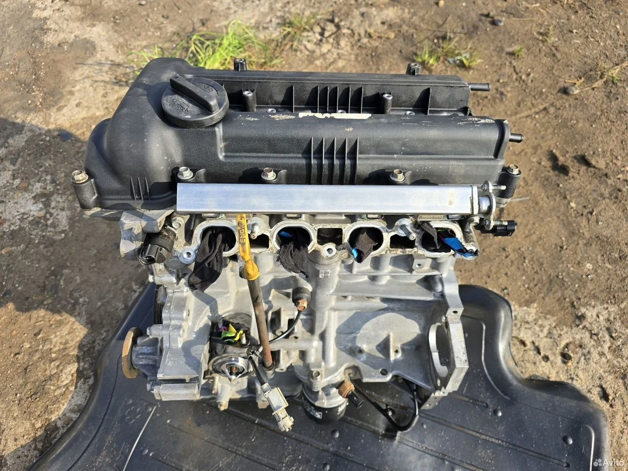 Двигатель g4fc 1.6 hyundai solaris 1 kia rio 3 123