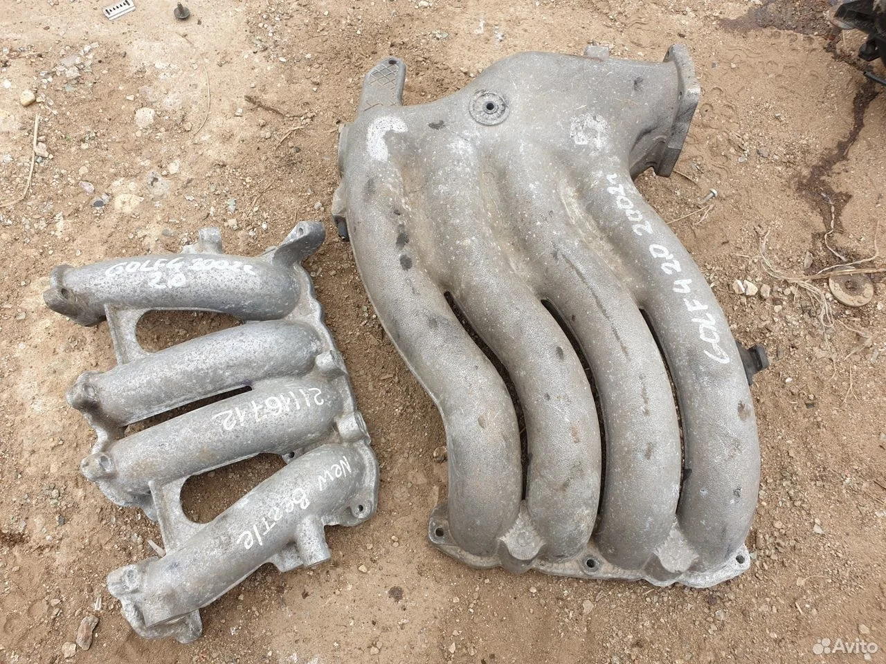 Впускной коллектор 2.0 azj aeg azh apk aqy vw golf