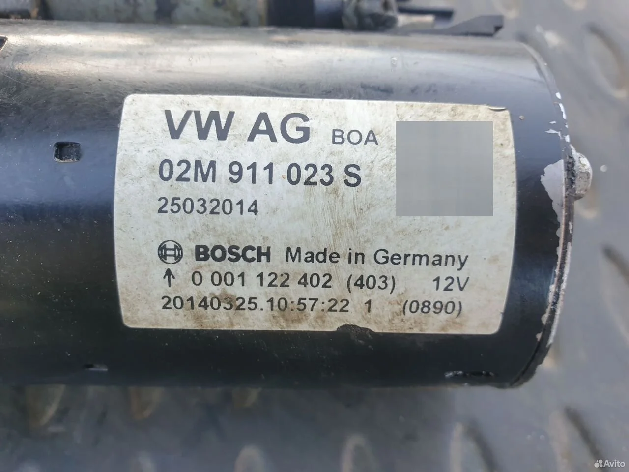 Стартер volkswagen jetta vi джетта 6 акпп 1.6 cfna