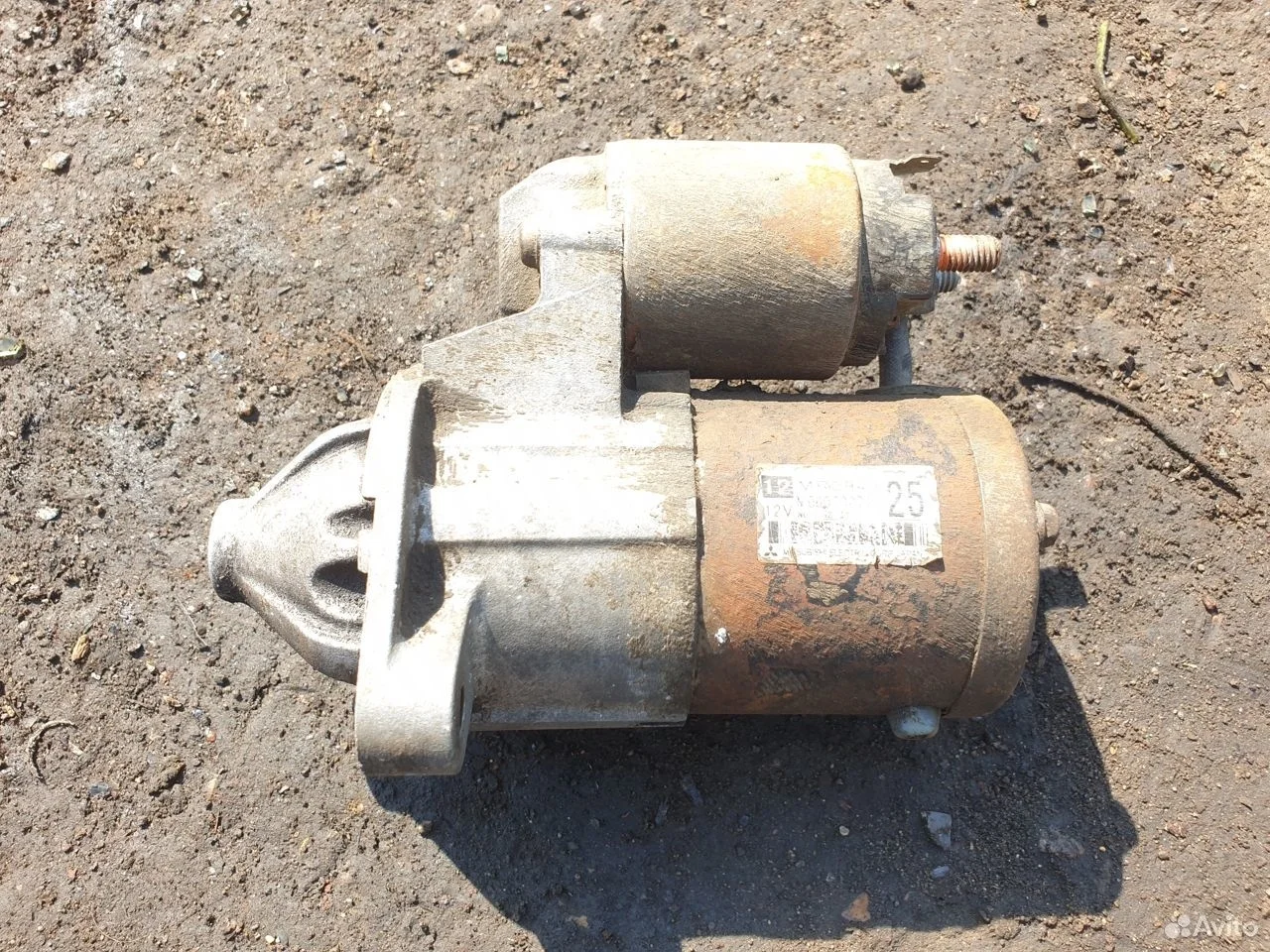 Стартер mitsubishi lancer 9 лансер mr994325