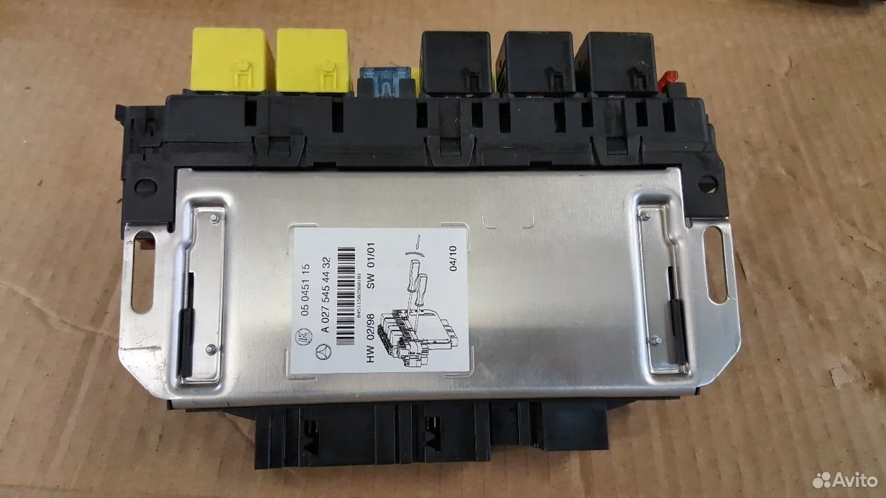 Передний левый sam блок мерседес w220 a0275454432