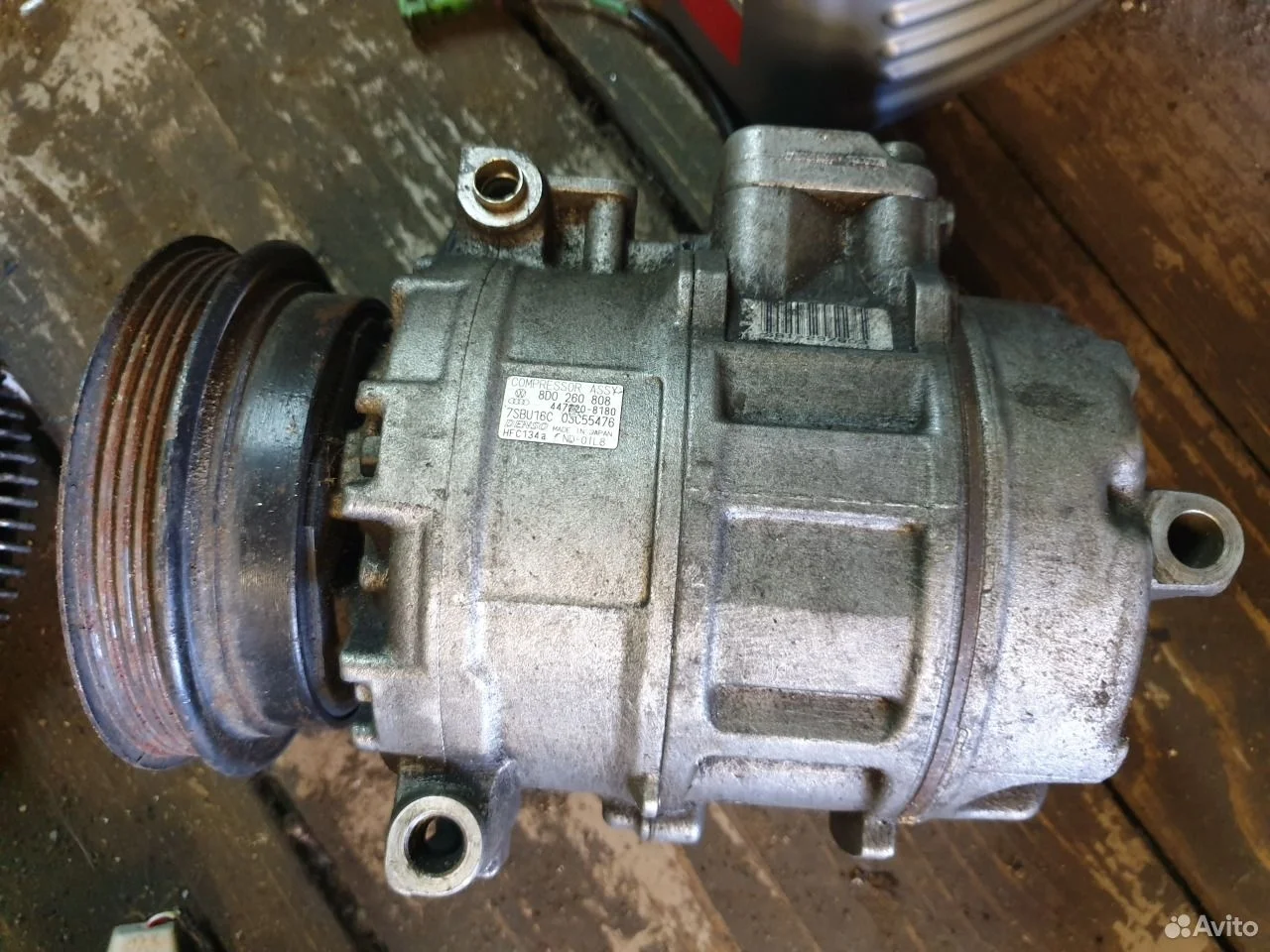 Компрессор кондиционера vw passat b5 b5+ 8d0260808