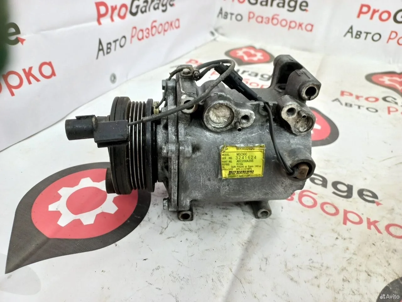 Компрессор кондиционер mitsubishi mr460436 msc90c