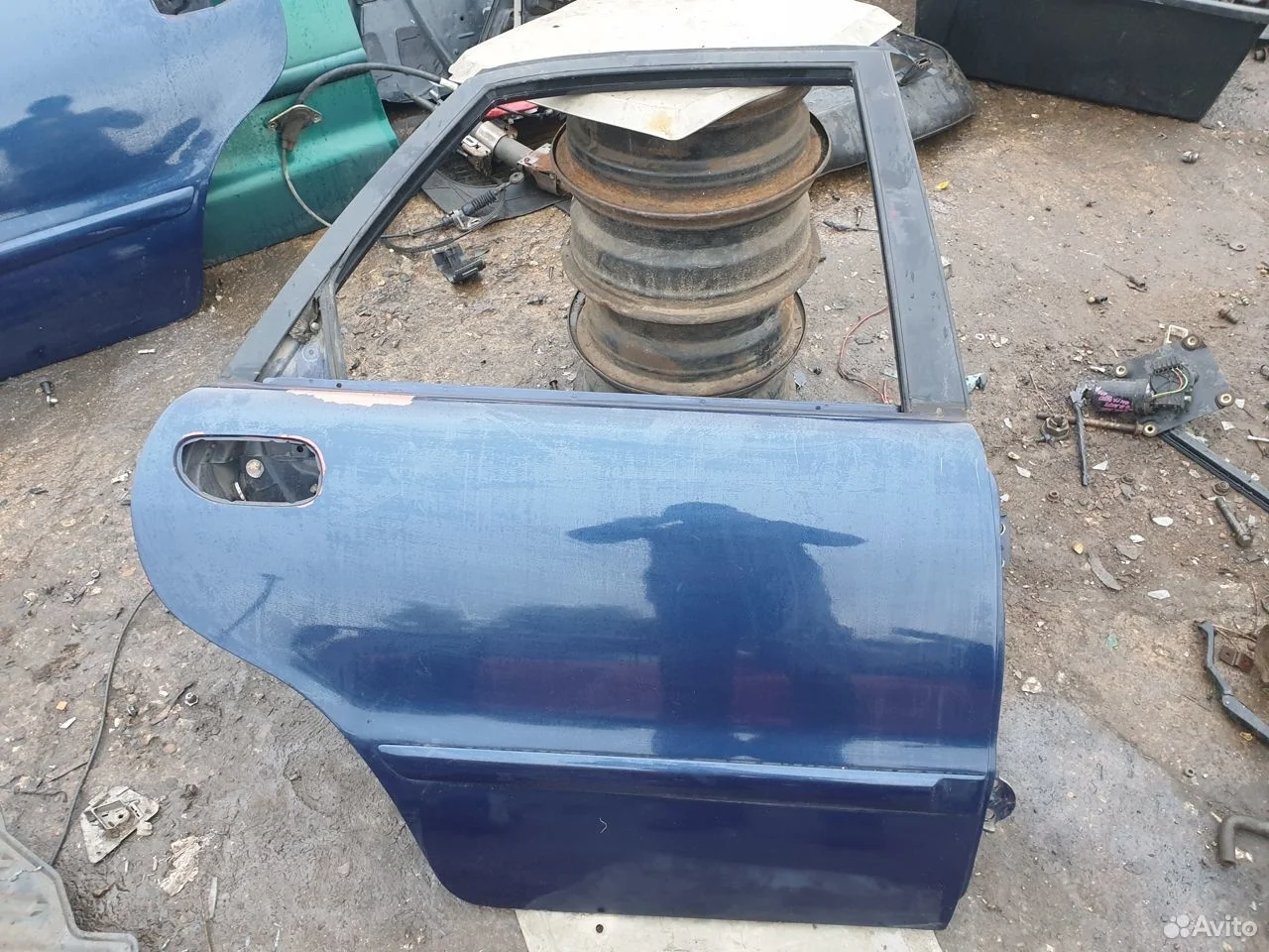 Дверь задняя правая volvo s40 вольво с40 седан