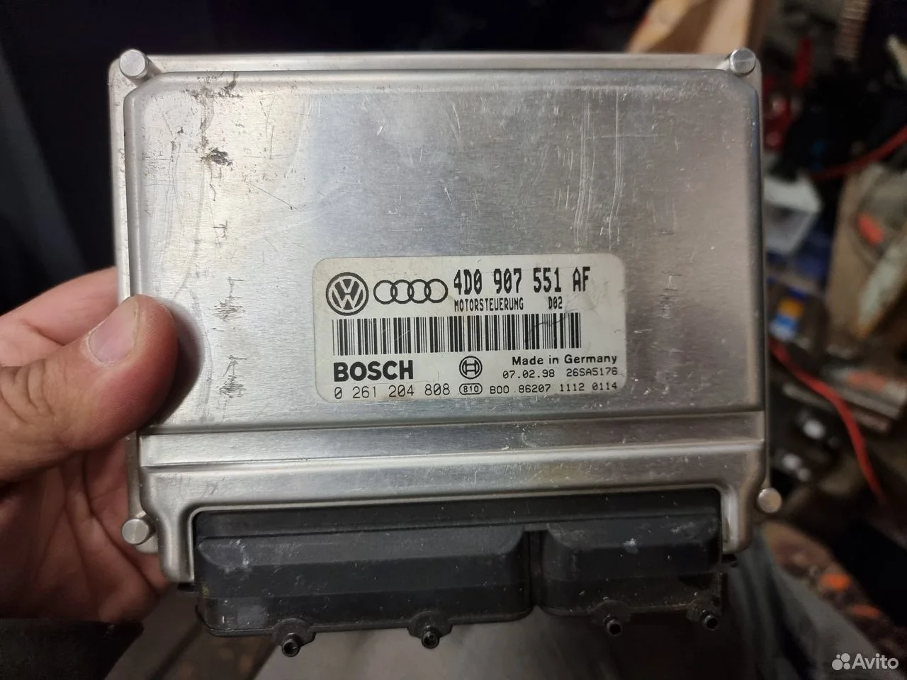 Блок управляения двигателем audi a6 c5 2.8 alg v6