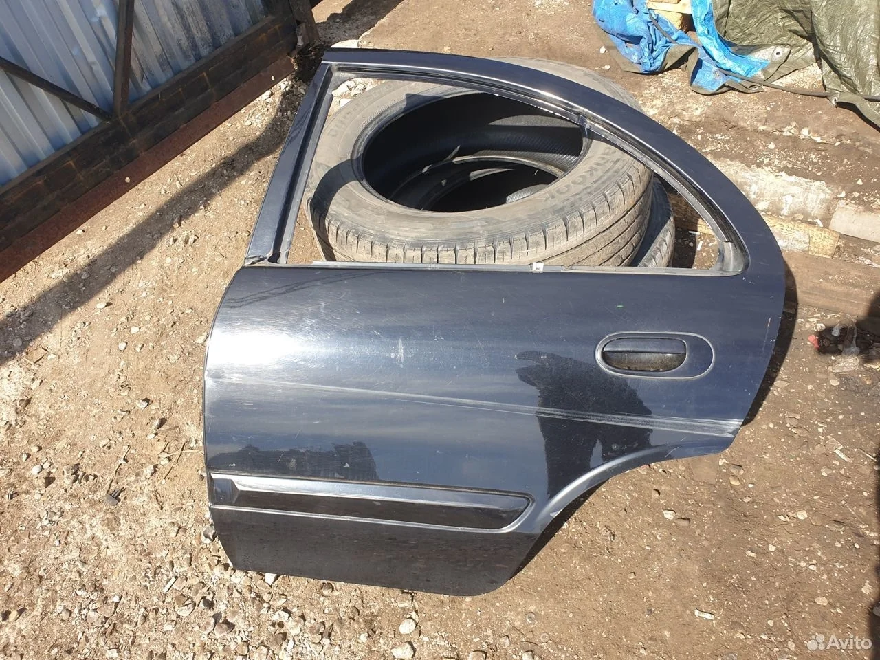 Дверь задняя левая almera classic b10 альмера б10