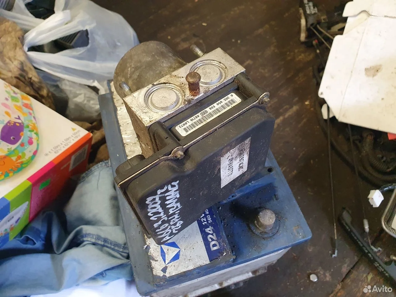 Блок abs audi a6 c6 4f 4f0910517ac ауди а6 с6 3.2