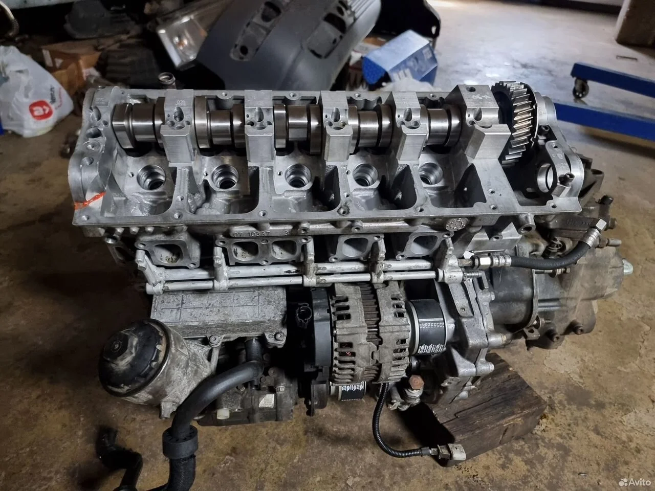 Двигатель axd 2.5 130лс vw transporter t5 multivan